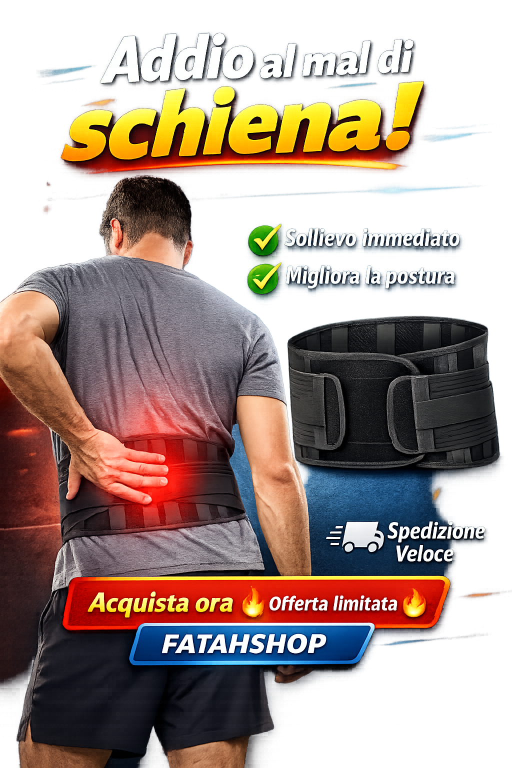 Cintura Ortopedica per Schiena e Postura