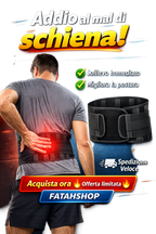 Cintura Ortopedica per Schiena e Postura