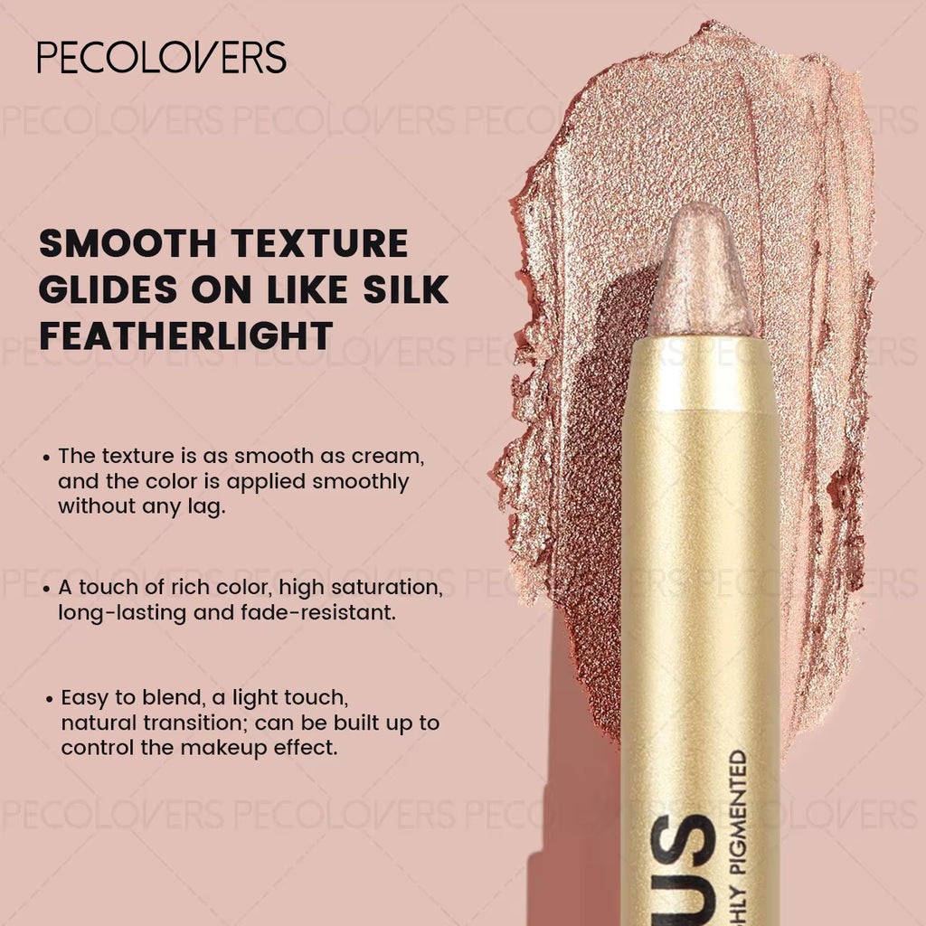 PECOLOVERS Matita Ombretto Metallica – Verde Smeraldo | Smoky Eye Drammatico in 60 Secondi