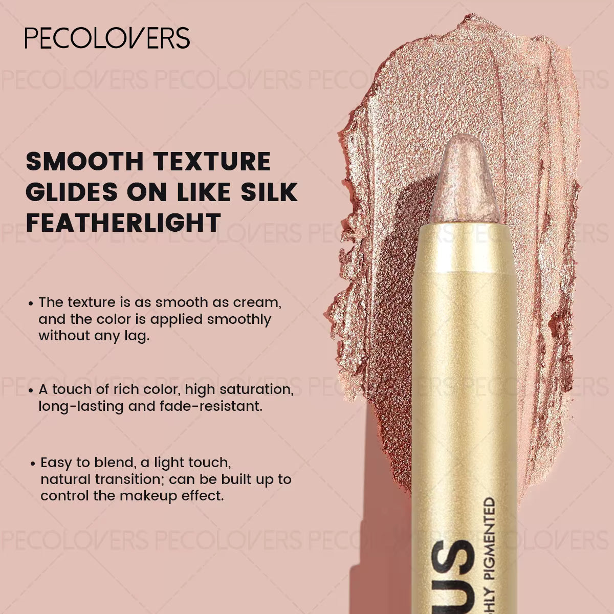 PECOLOVERS Matita Ombretto Metallica – Verde Smeraldo | Smoky Eye Drammatico in 60 Secondi