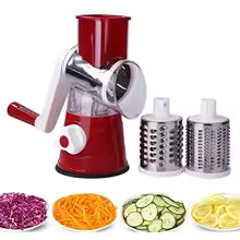Grattugia Rotante Multifunzione 3-in-1