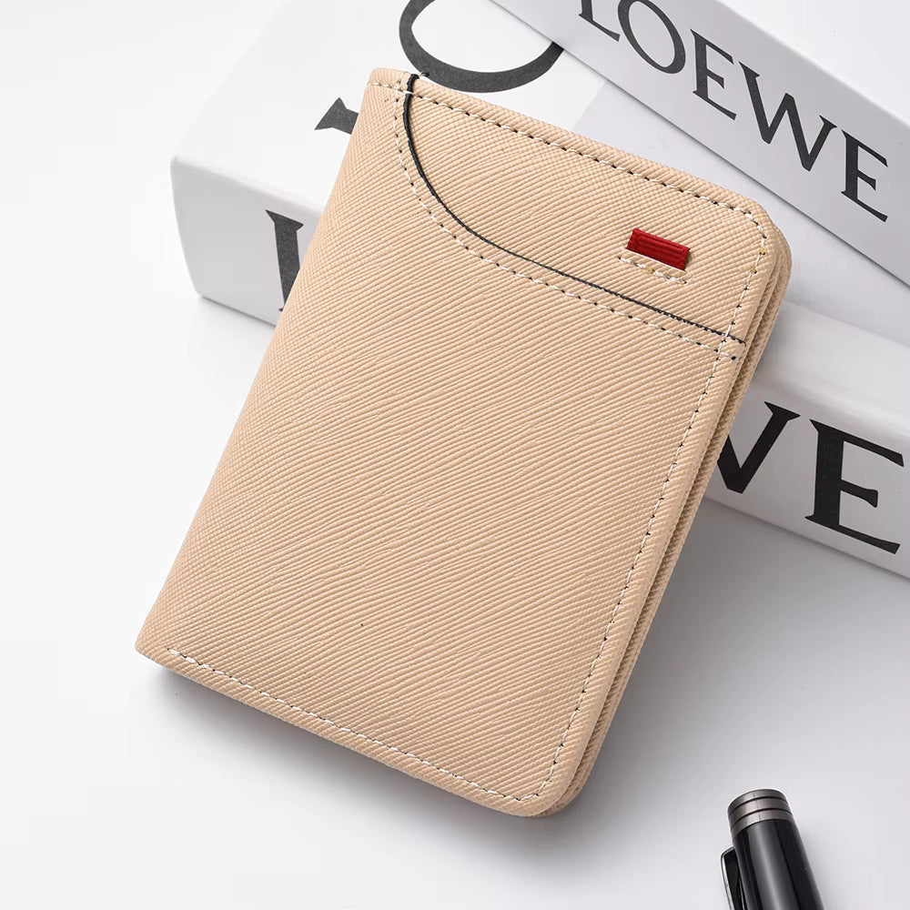Portafoglio Slim in Pelle – Minimalista, Elegante e Ultra-Sottile | Uomo e Donna