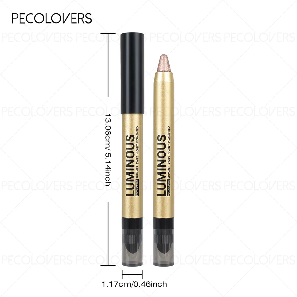 PECOLOVERS Matita Ombretto Metallica – Verde Smeraldo | Smoky Eye Drammatico in 60 Secondi