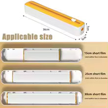 Dispenser Pellicola 2-in-1 – Organizzatore da Cucina con Taglierina