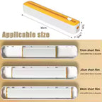 Dispenser Pellicola 2-in-1 – Organizzatore da Cucina con Taglierina