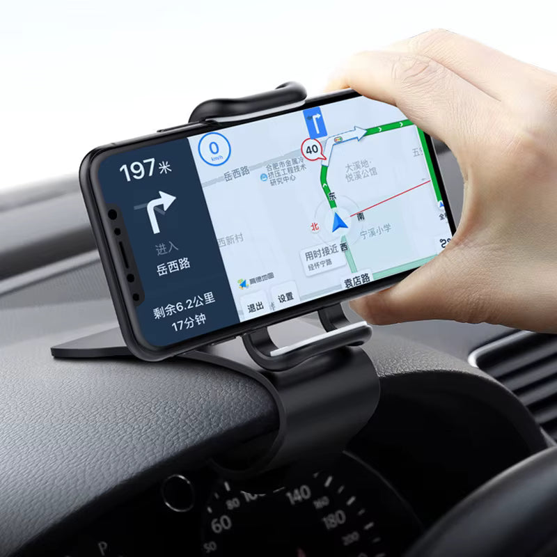Supporto Telefono Auto da Cruscotto – Guida Sicura con GPS Sempre in Vista