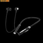 HOMEFISH Cuffie Bluetooth Neckband 9D Stereo Surround – Sport, Musica e Chiamate | Magnete Anti-Caduta