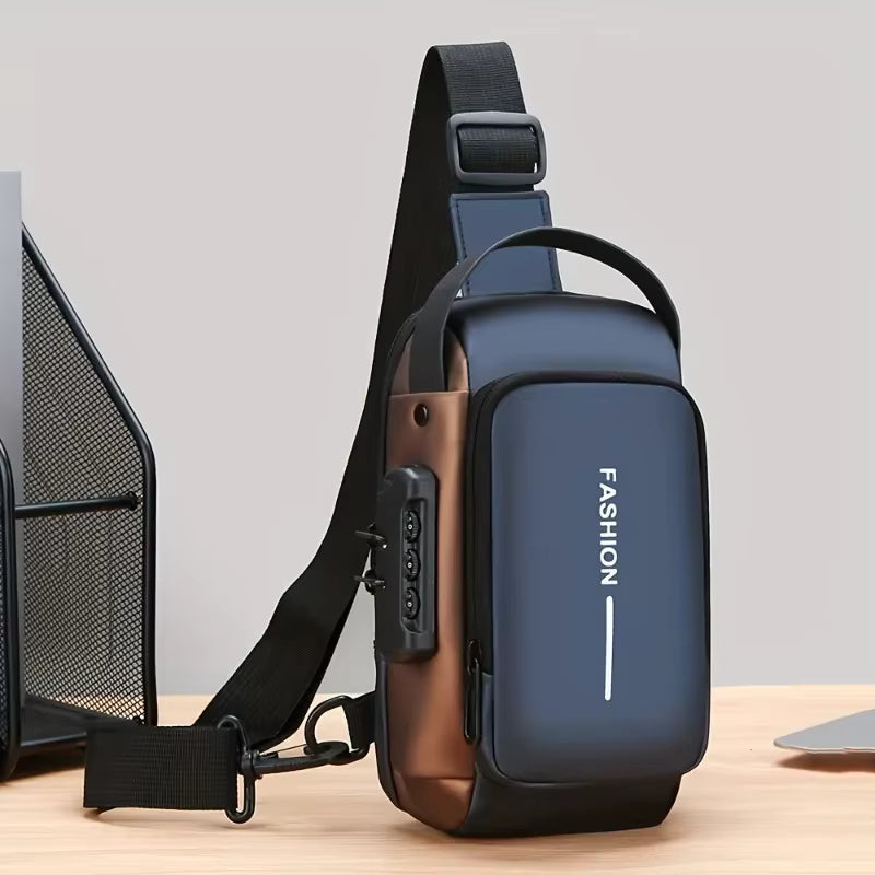 Borsa a Tracolla Antifurto con Lucchetto a Combinazione – Viaggia Senza Paura