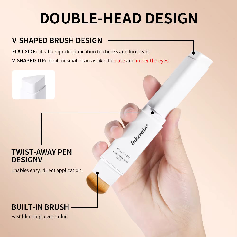 Lakerain™ Blanc Stick 2-in-1 – Fondotinta Adattivo