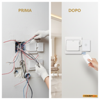 Interruttore Wireless Senza Fili — Telecomando Incluso | HOMEFISH