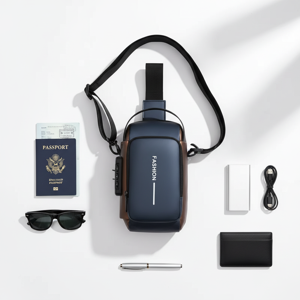 Flat lay viaggi