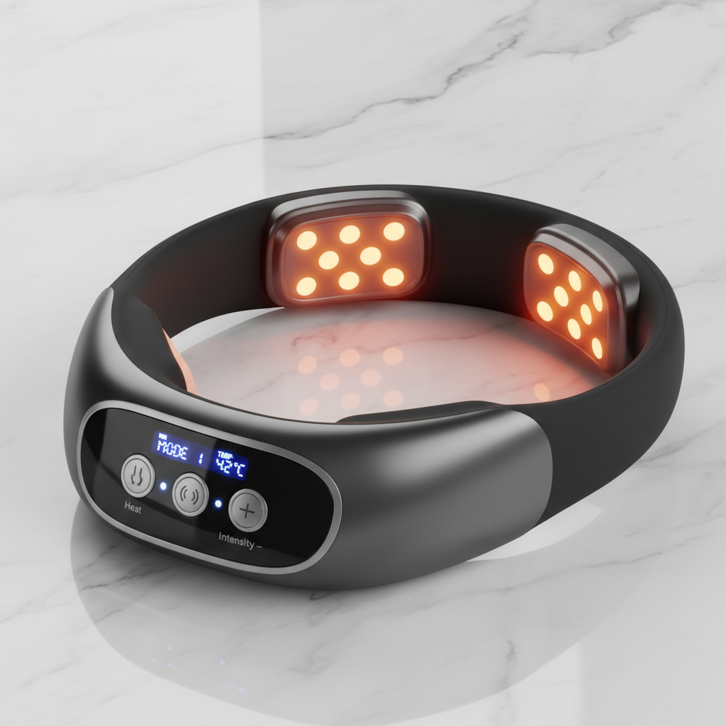 Dettaglio nodi massaggio del massaggiatore cervicale ZenRelax